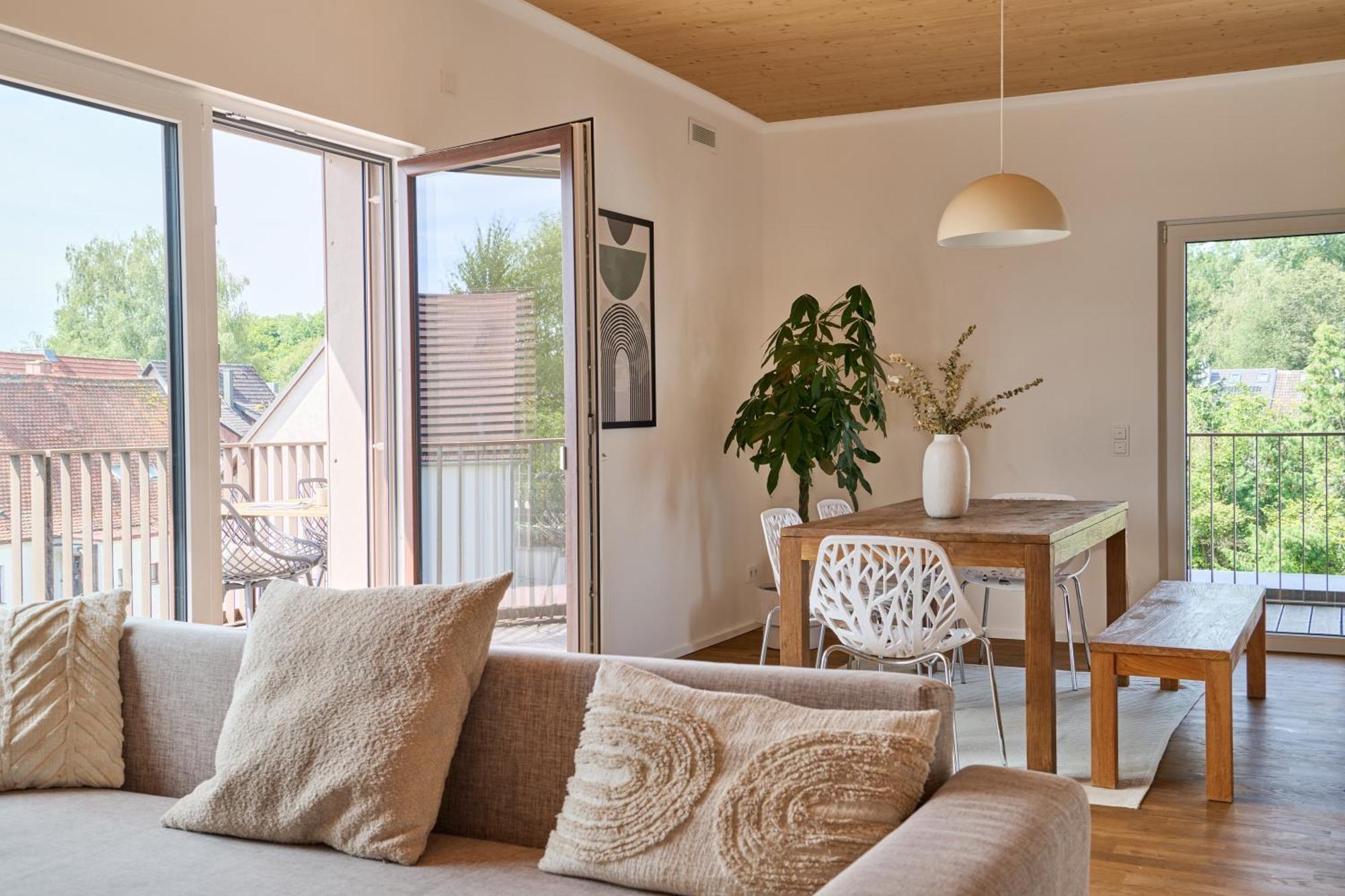 Pl-Apartments-Freising - The Penthouse - Urbanelegance Bagian luar foto
